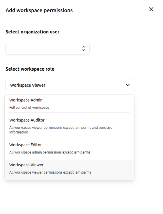 workspace permissions